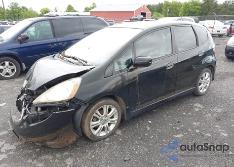 2009 Honda Fit Sport from USA, damaged, VIN JHMGE88469S055316